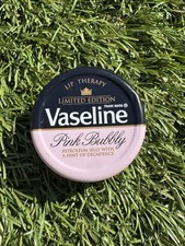 Vaseline Limited Edition Lip Therapy Pink Bubbly 20g New And Unused Lip Balm Tin