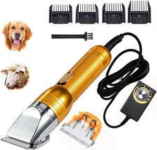 Electric Professional Dog Grooming Clippers,Powerful 350W Sheep Shears Speed