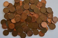 Ireland Irish Celtic pennies Eire Job Lot Bulk 75 Coins 1971 to 2000 mix dates