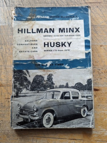 Hillman minx series 3a - minx, 1,
