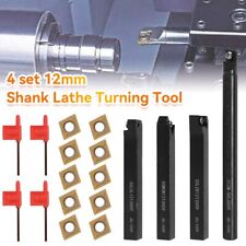 4Set 12mm Shank Lathe Turning