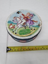 Vintage Quality Street Mackintosh Tin Kids On Rocking Horse (B45)