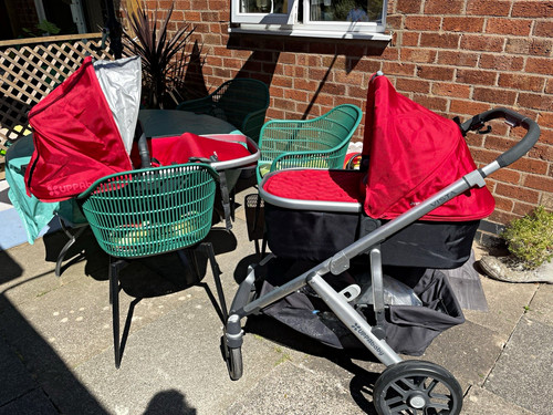 Uppababy vista travel - uppababy, system