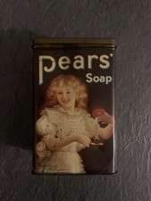 Vintage Pears Soap Tin