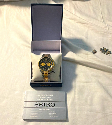 Seiko quartz chronograph - seiko,