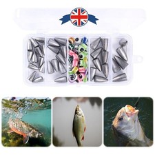 64Pcs/Box Fishing Texas Rig