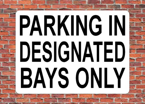 Parking designated bays - parking,