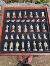 Dr. Doctor Who Pewter Chess