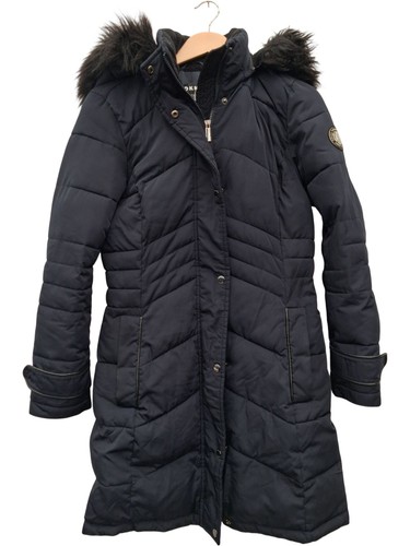 Dkny long quilted winter coat - dkny,