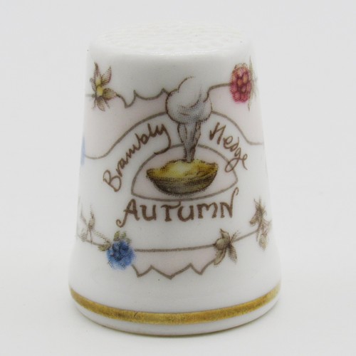 Royal doulton thimble autumn - royal, thimble,