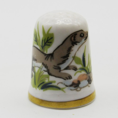 Caverswall thimble stoats - caverswall,