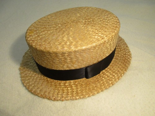 Vintage equadorian boater - equadorian,
