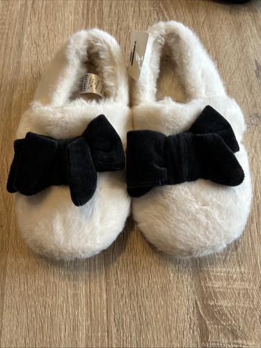 Kids faux fur bow - faux,