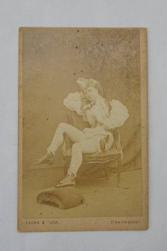 Cdv victorian burlesque - of,
