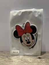 CAR AIR FRESHENER Disney Minnie Mouse Car Air Freshener (New Car)