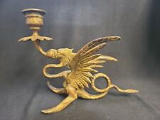 Vintage Brass Dragon Griffin