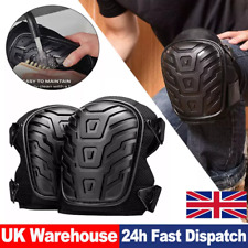2x Knee Pads for Work with Heavy Duty Gel Cushion for Construction & Flooring UK