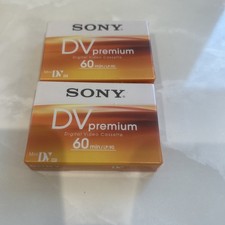 2 Sony Premium Mini DV ME 60