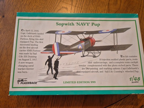Sopwith navy pup model - 'navy', kit