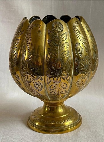 Vintage indian lotus flower - indian,