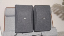 Large - JVC SP-ES5 Vintage Black Wired Speakers, 40W 16ohm  HiFi Audio + wire