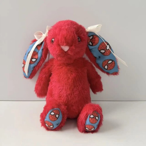 Spider man pattern bunny - man, plush