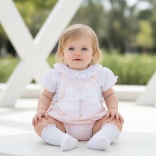 Baby Girl Spanish BOW Outfit