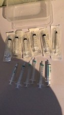 Bundle Of Plastic Veterinary Syringes