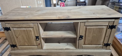 Solid pine wooden - pine, tv