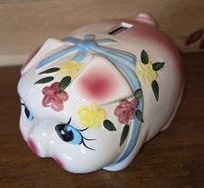 Vintage Jumbo Piggy Bank Made
