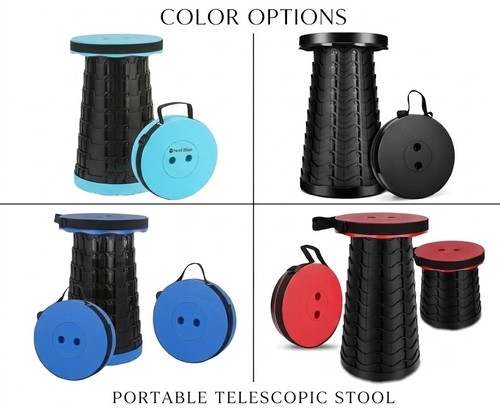 Portable folding stool - folding,