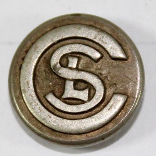 Vintage coat button - button, chicago