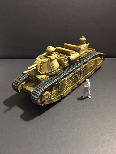 French ww1 char 2c - ww1,