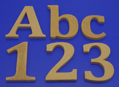 Personalised wooden letters - personalised,