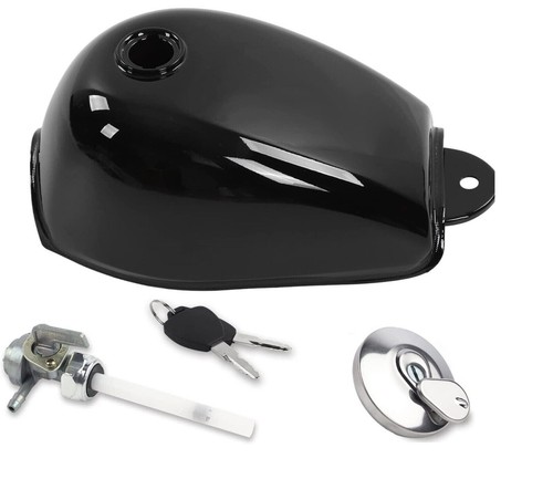 Black gas fuel tank - gas,