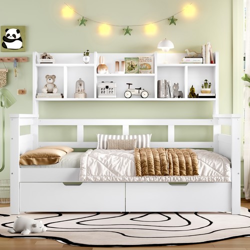 3ft single wooden bed - 3ft,