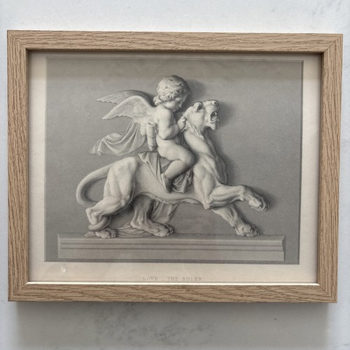 Antique engraving love - antique,