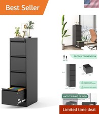 File Cabinet 4 Drawer with