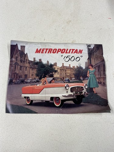 Austin metropolitan 1500 1958 - austin,