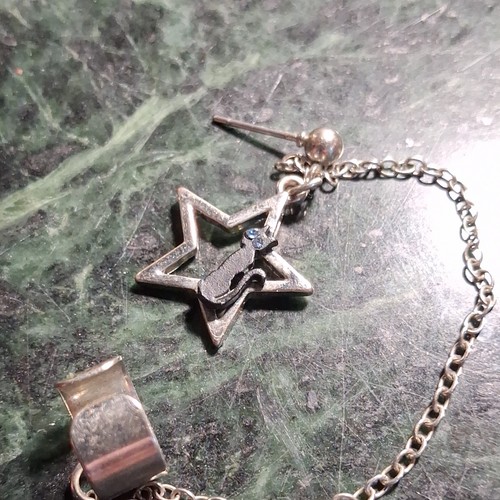 Star tie tack - star,