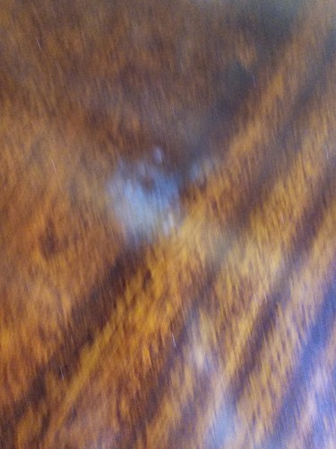 Mahogany dining table with one - table,