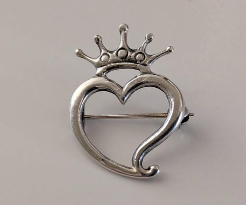 Sterling silver luckenbooth - silver,