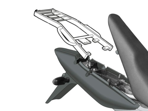 Shad top box rack - top,