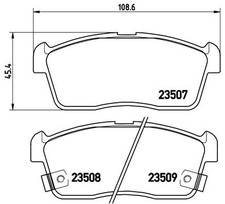 Front Axle Brembo P 79 012
