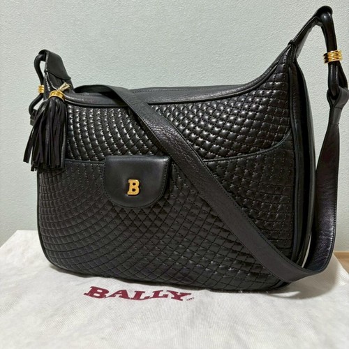 Bally black quilted leather - bally,