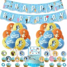 Bluey Banner Balloons Buntings