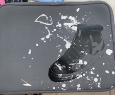 Paperchase grey laptop case