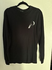 Palace Black Long Sleeve Spaced Out Tee Men’s Large 