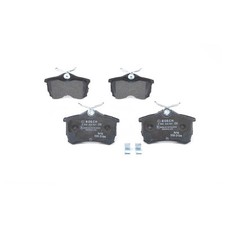 Brake Pads Set Rear 0986424661 Genuine Bosch 1JO698151B 43022S1AE02 43022S1AE03
