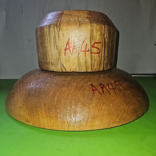 Wooden hat block - millinery,